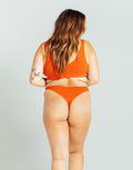High Rise Thong - Hot Red 5