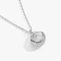 Salt + Sea 'Seashells Are Love Letters In The Sand' Seashell Locket Pendant 2