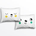2-pack Happy Faces Standard Size Pillowcases 1