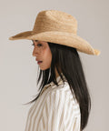 Ames Packable Straw Cowboy Hat 5