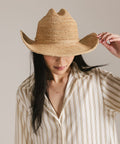 Ames Packable Straw Cowboy Hat 4