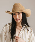 Ames Packable Straw Cowboy Hat 2