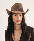 Ames Packable Straw Cowboy Hat 10