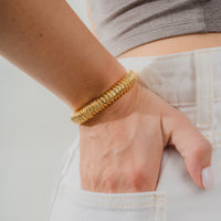 18K Gold-Plated Joy Bangle Bracelet