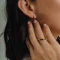 18K Gold-Plated Reese Ring 1