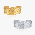 Thick Hammered Cuff Bracelet (Greek Inspired Collection) - Image 1
