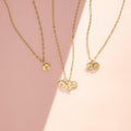 Tiny Birth Flower Necklace 1