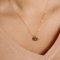 Tiny Birth Flower Necklace 2