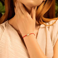 Patience Love Red String Turtle Charm Bracelet 2
