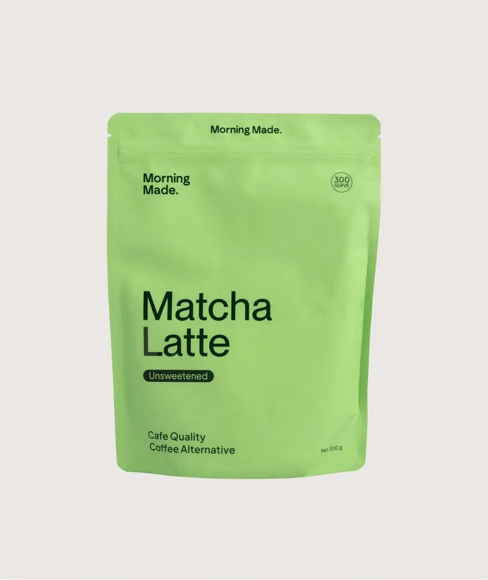 Unsweetened 300 Serving Matcha Latte Cafe Bag