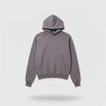 Warm Grey Oversized Hoodie 1