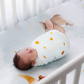 Goodnight Wonderland bamboo swaddle 4