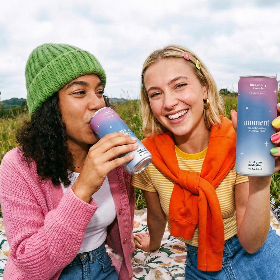 blackberry lavender (botanical soda | 24 pack)