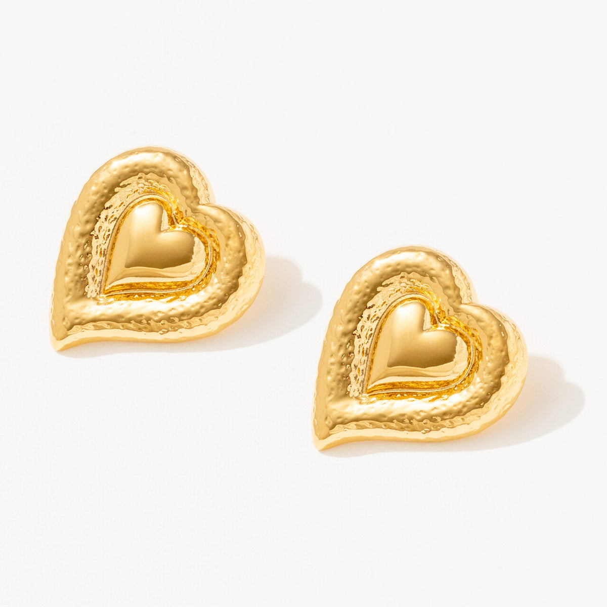 Prague Earrings in Gold