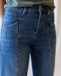 High Rise Seamed Wide Leg Ankle 6