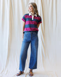 High Rise Seamed Wide Leg Ankle 7