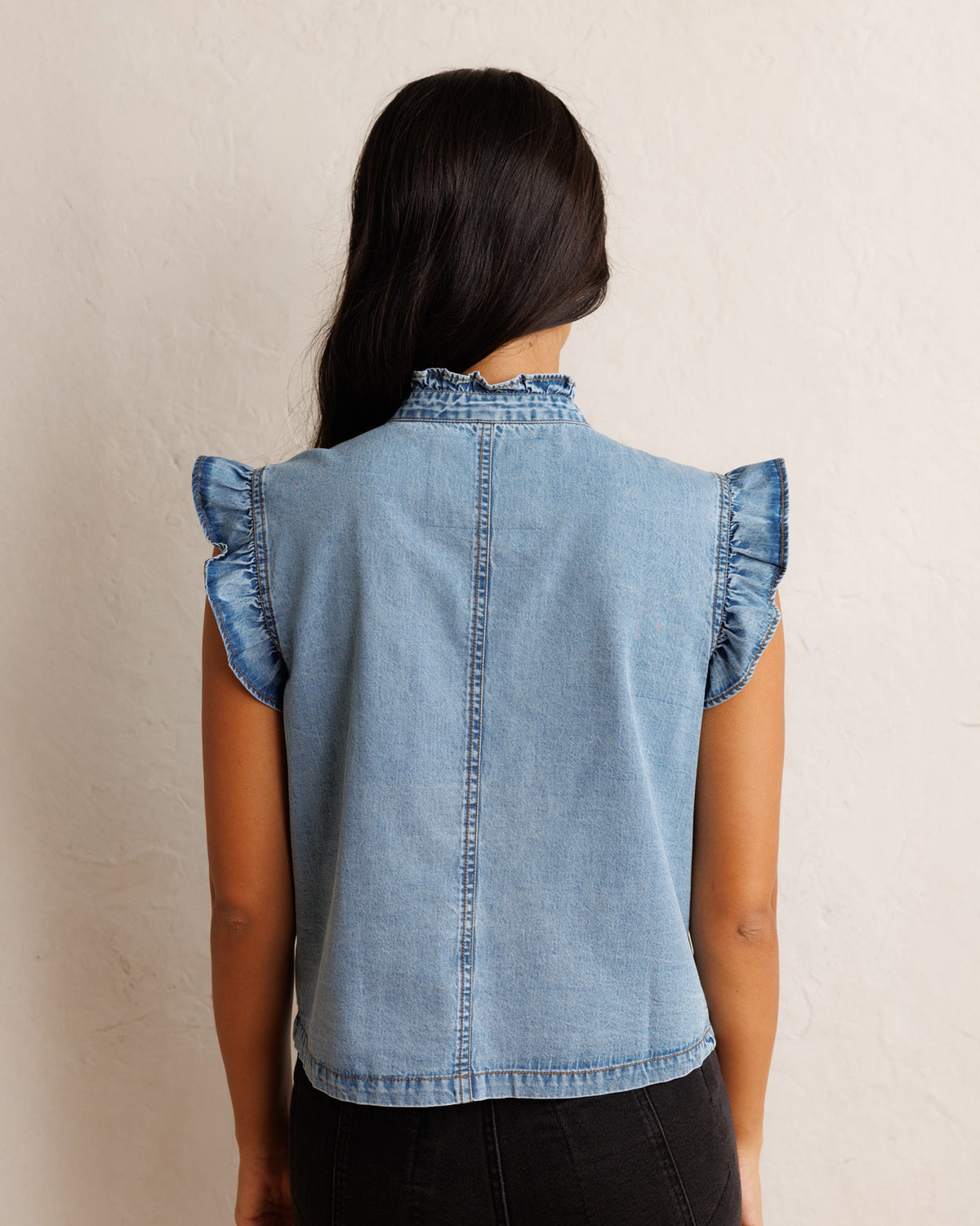 Day To Day Denim Vest
