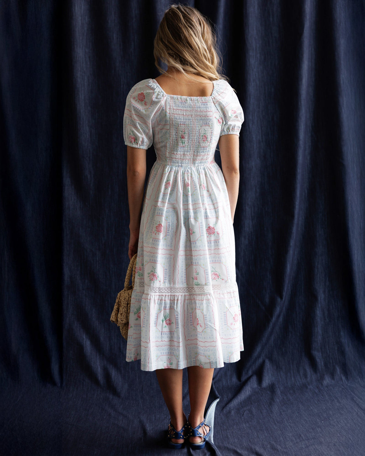 Cross Stitch Crochet Dress