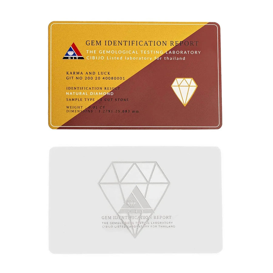 Basic Security - Gold Diamond Evil Eye Ring