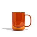 Cove 12oz Glass Mug - Set of 2 - Amber 2