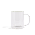 Cove 12oz Glass Mug - Set of 2 - Clear 3