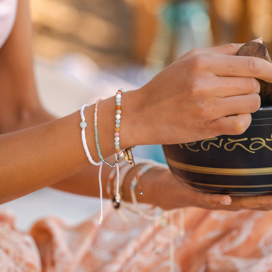 "Live by the Sun, Love by the Moon" Goddess Bracelet