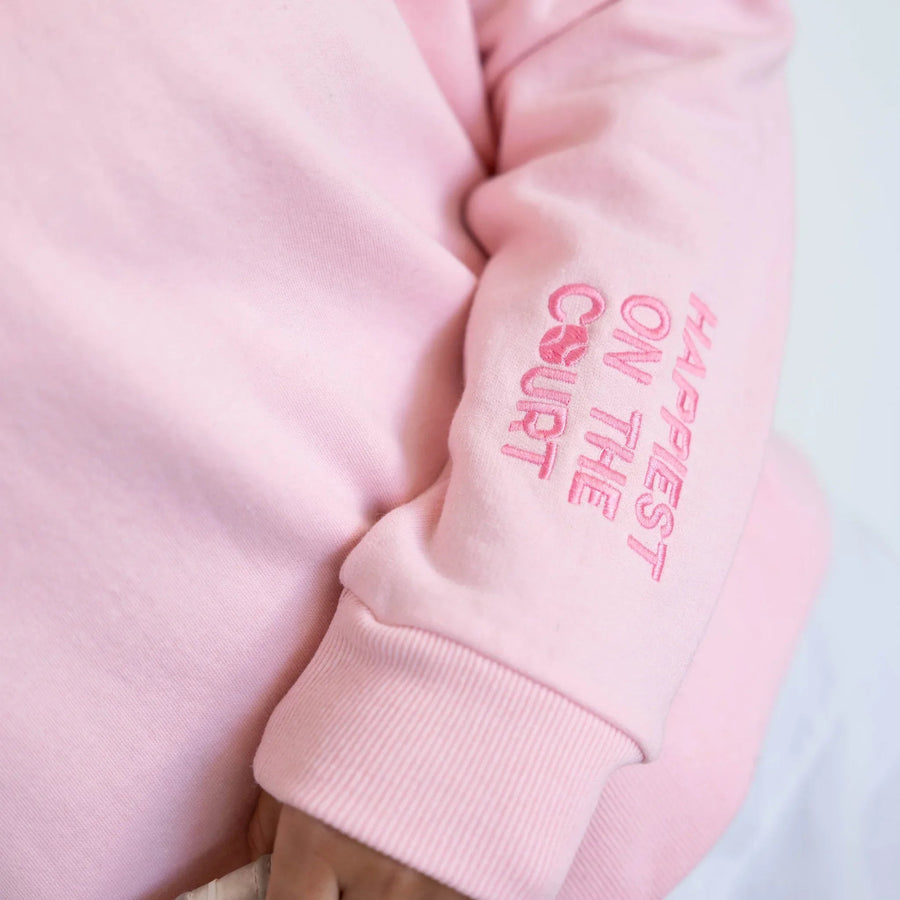 Happiest on the Court® Quarter Zip Tennis Sweatshirt