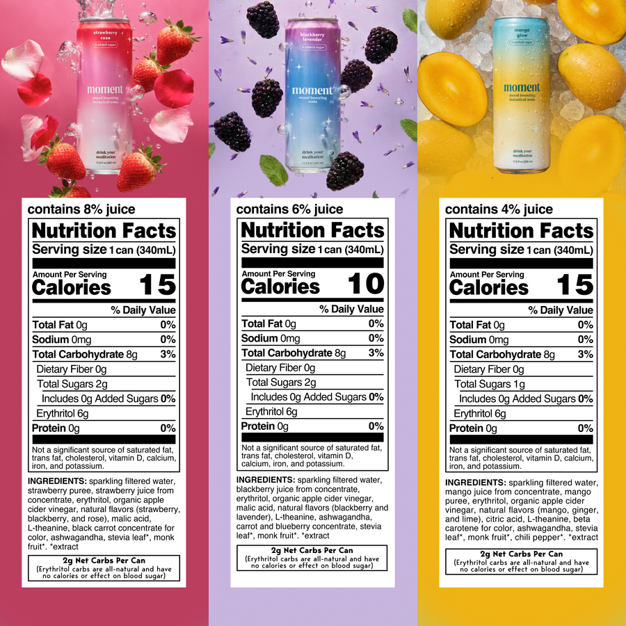 bestsellers (botanical soda | 12 pack)