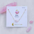 Rose Quartz Necklace 2