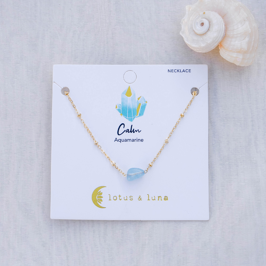 Aquamarine Necklace