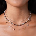 Peace + Happiness 4mm Healing Necklace 6