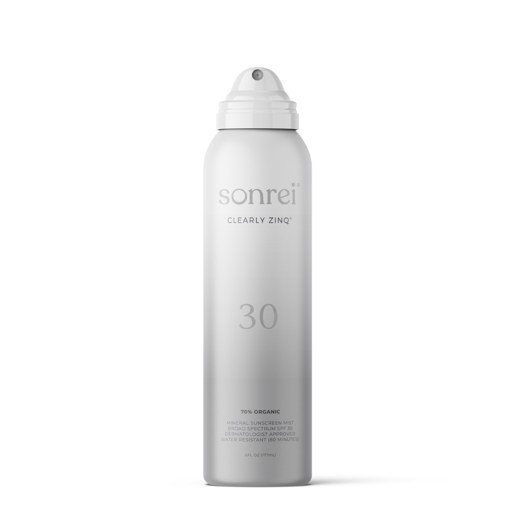 Clearly Zinq Organic SPF 30 Mineral Body Mist Sunscreen