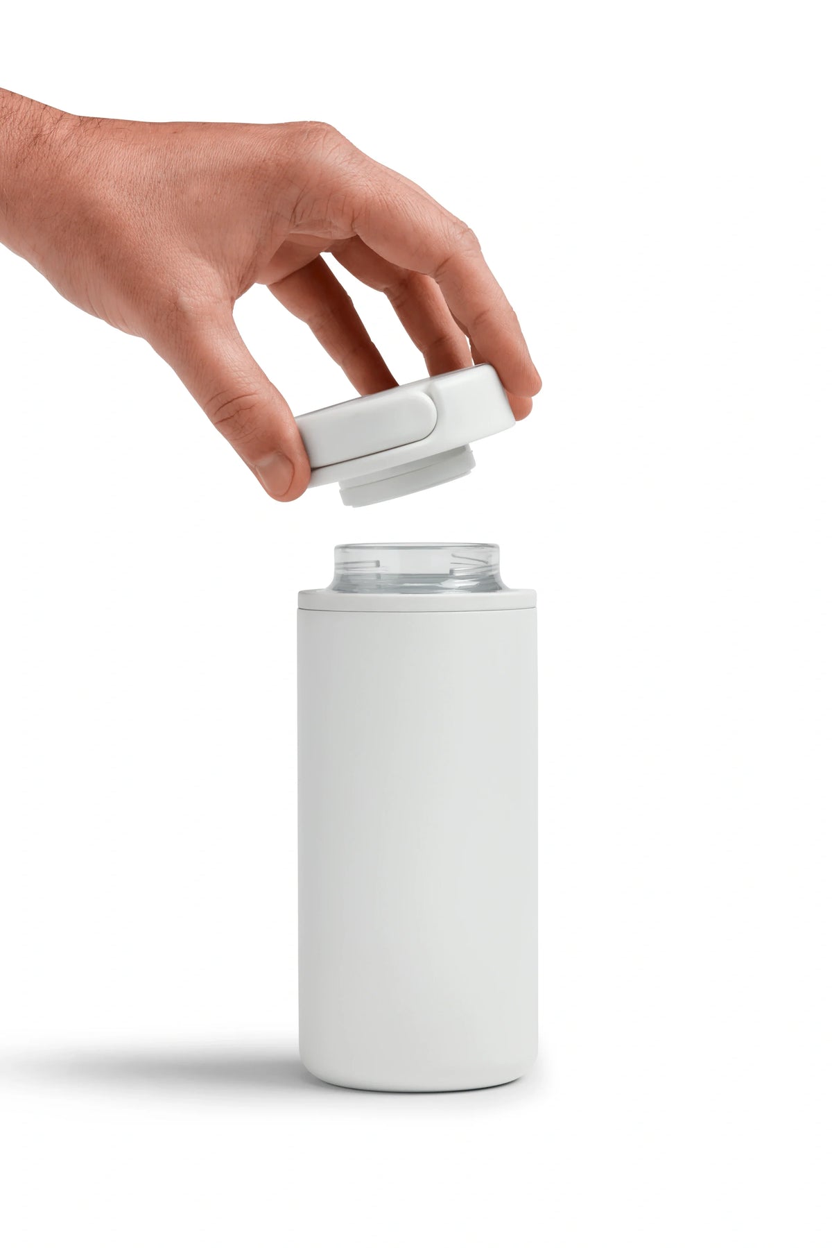 12oz Nomad Grip Tumbler - White