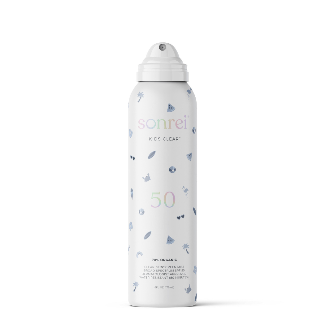Kids Clear Organic SPF 50 Clear Sunscreen Mist