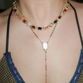 Raven Gemstone Necklace/Bracelet 2