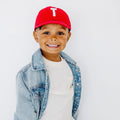 Red Letter Baseball Hat 3