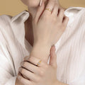 Shift in Consciousness - Moonstone Gold Moon Ring 2