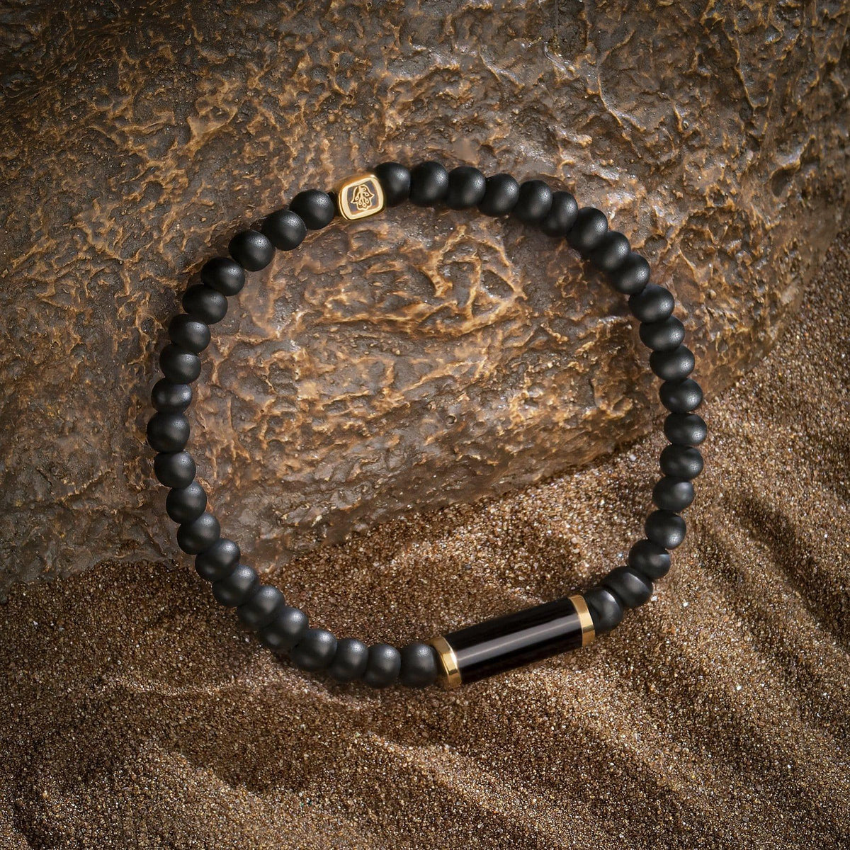 Prosperous Journey Evil Eye Onyx Bracelet