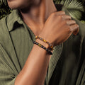 Healing Courage Tiger's Eye Triple Protection Bracelet 4