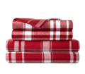 Plaid Organic Flannel Sheet Set 1