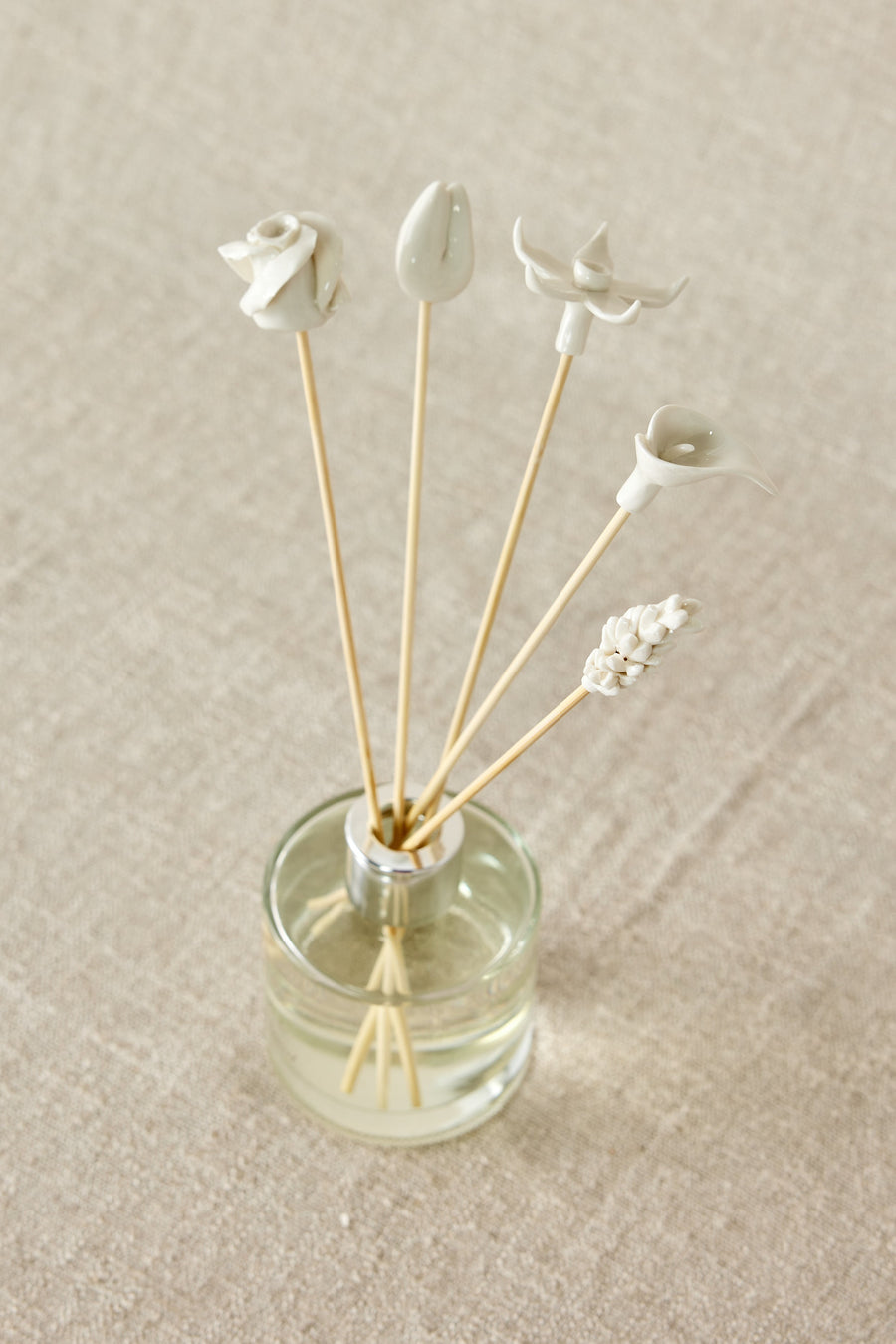Country Flowers Bamboo Diffuser Sticks Set