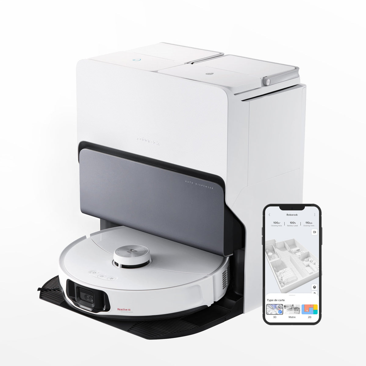 Roborock S8 MaxV Ultra with 8-in-1 RockDock® Ultra