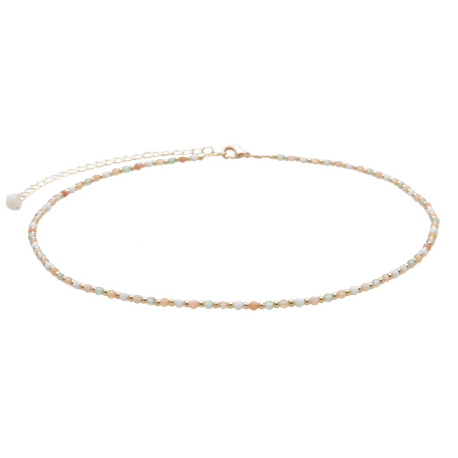 Good Fortune + Growth 2mm Necklace + Layered Bracelet Set