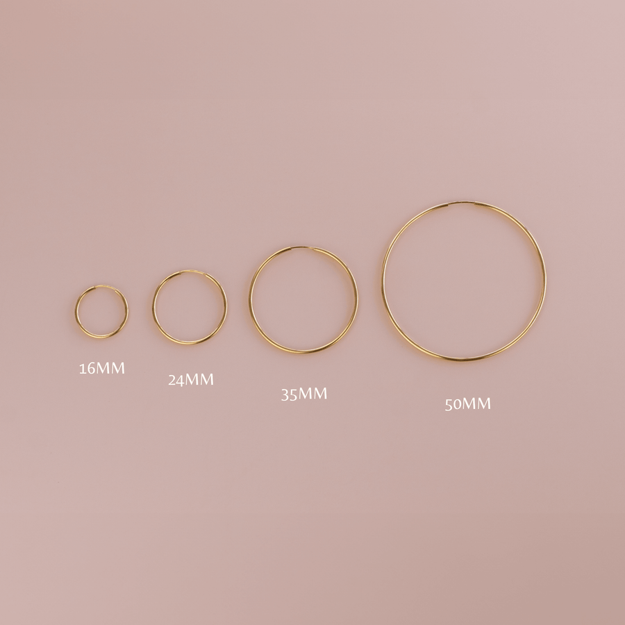 24/7 Endless Hoop Earrings