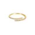 Sage Vermeil Adjustable Ring 1
