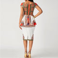 African Dashiki Top And Skirt 2