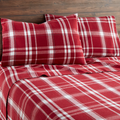 Plaid Organic Flannel Sheet Set 2