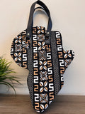 Shadia Kente African Map Hand Bag 2
