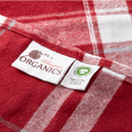 Plaid Organic Flannel Sheet Set 3