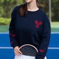 Tennis Racquets Sleeves Sweatshirt 2